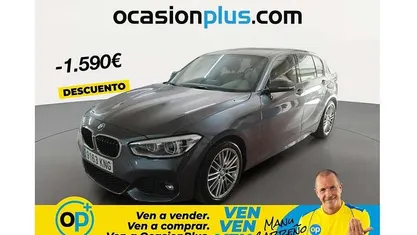 Usado BMW 118 150 CV (110 kW) 2018 Gris Utilitario