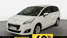 Blanco Usado 2015 Peugeot 5008 Active Monovolumen | 9250 € (Precio justo)