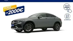Gris / plata Usado 2021 Mercedes GLC300e Coupe | 44.985 € (Buen precio)