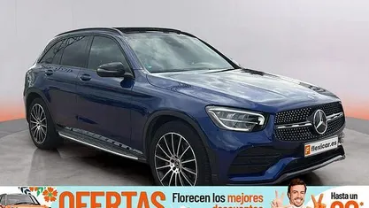Usado Mercedes GLC200 197 CV (144 kW) 2021 Azul SUV