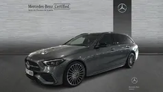 Usado 2022 Mercedes C300e AMG line Familiar | 37.900 €