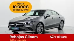 Gris / plata Usado 2022 Mercedes CLA250e Berlina | 32.490 € (Buen precio)