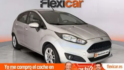 Usado Ford Fiesta Trend 82 CV (60 kW) 2016 Gris Utilitario