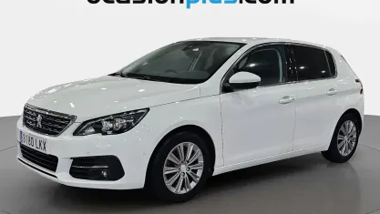 Usado Peugeot 308 Allure 110 CV (80 kW) 2020 Blanco Utilitario