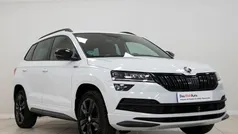 Blanco Usado 2021 Skoda Karoq SportLine SUV | 23.500 € (Precio justo)