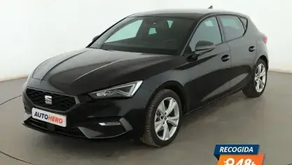 Usado Seat Leon FR 150 CV (110 kW) 2024 Negro Berlina