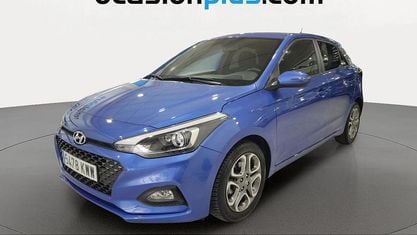 Brugt Hyundai i20 100 HK (73 kW) 2019 Blå Hatchback