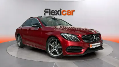 Usado Mercedes C220 170 CV (125 kW) 2017 Rojo Berlina