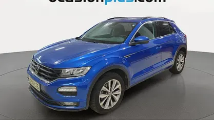 Usado VW T-Roc Advance 110 CV (80 kW) 2021 Azul SUV