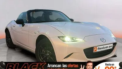 Usado Mazda MX5 Style+ 131 CV (96 kW) 2017 Blanco Descapotable