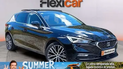 Usado Seat Leon XCELLENCE 150 CV (110 kW) 2020 Negro Utilitario