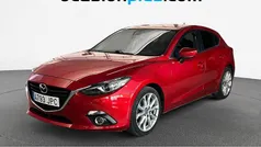 Rojo Usado 2016 Mazda 3 Luxury Utilitario | 13.490 € (Precio justo)