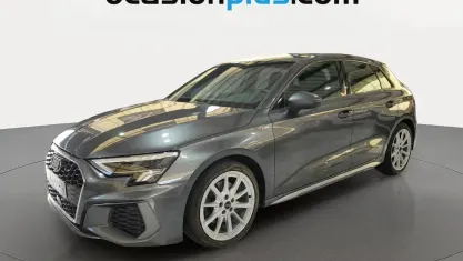 Usado Audi A3 Sportback S-Line 116 CV (85 kW) 2020 Gris Utilitario
