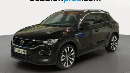 Usado VW T-Roc Sportline 150 CV (110 kW) 2021 Negro SUV