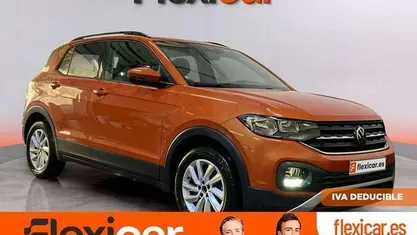 Usado VW T-Cross Advance 110 CV (80 kW) 2022 Naranja SUV