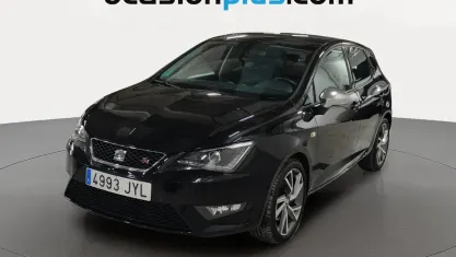Usado Seat Ibiza FR 150 CV (110 kW) 2017 Negro Utilitario