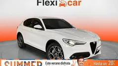 Blanco Usado 2022 Alfa Romeo Stelvio Sprint SUV | 27.490 € (Precio justo)