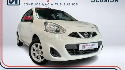 Usado Nissan Micra Acenta 80 CV (58 kW) 2014 Blanco Utilitario