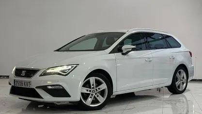 Blanco Usado 2019 Seat Leon FR Familiar | 17.890 € (Precio justo)