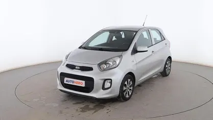 Usado Kia Picanto 65 CV (47 kW) 2017 Gris Utilitario