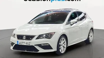 Usado Seat Leon FR 184 CV (135 kW) 2018 Blanco Utilitario