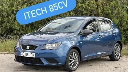 Usado Seat Ibiza CONNECT 90 HP (66 kW) 2015 Azul Sedan