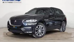 Negro Usado 2018 Jaguar F-Pace Prestige SUV | 19.990 € (Precio justo)