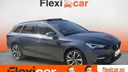 Usado Seat Leon FR 150 CV (110 kW) 2020 Blanco Familiar