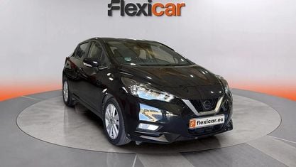 Używany Nissan Micra Acenta 92 KM (67 kW) 2020 Czarny Sedan/Limuzyna