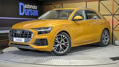 Usado Audi Q8 Premium 381 CV (280 kW) 2021 Naranja SUV