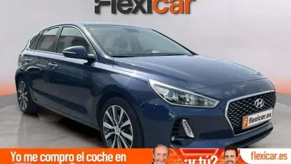 Usado Hyundai i30 GO! 120 CV (88 kW) 2018 Azul Familiar