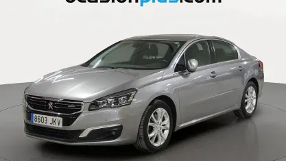 Usado Peugeot 508 Allure 150 CV (110 kW) 2015 Gris Berlina