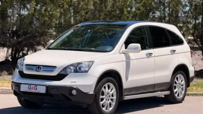 Begagnad Honda CR-V Luxury 140 HK (102 kW) 2008 Vit SUV