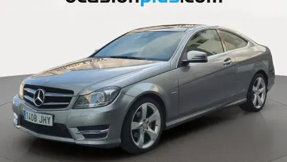 Usado Mercedes C220 Edition 170 CV (125 kW) 2015 Gris Coupe