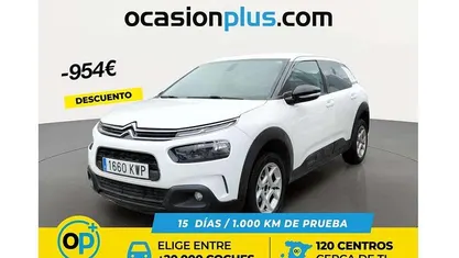 Käytetty Citroën C4 Cactus Feel 110 HP (80 kW) 2019 Valkoinen Viistoperä