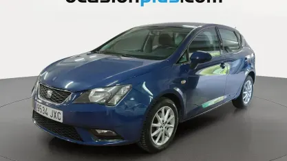 Usado Seat Ibiza Style 90 CV (66 kW) 2017 Azul Utilitario
