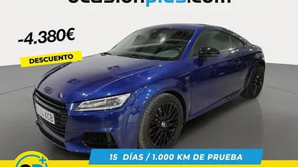 Usado Audi TTS S-Line 230 CV (169 kW) 2017 Azul Coupe
