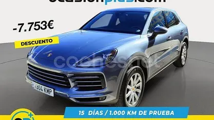 Azul Usado 2018 Porsche Cayenne SUV | 48.990 € (Precio justo)