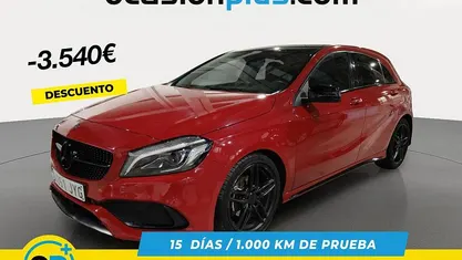 Rojo Usado 2017 Mercedes A180 AMG Utilitario | 19.260 € (Precio justo)