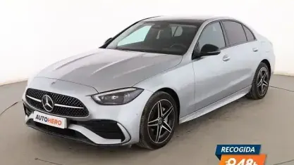 Usado Mercedes C300e AMG line 313 CV (230 kW) 2024 Gris Berlina