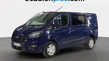 Azul Usado 2022 Ford Transit Custom Trend Berlina | 26.810 € (Precio justo)
