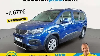Usado Peugeot Rifter Allure 131 CV (96 kW) 2020 Azul Monovolumen