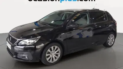 Usado Peugeot 308 Style 110 CV (80 kW) 2019 Negro Utilitario
