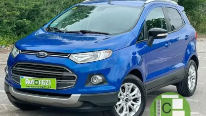 Usado Ford Ecosport Titanium 112 CV (82 kW) 2015 Azul SUV