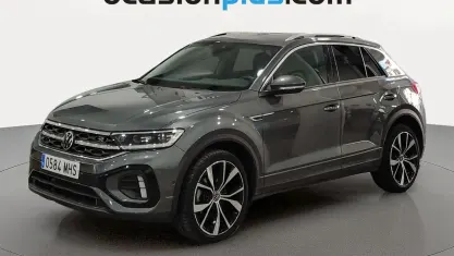 Usado VW T-Roc R-line 150 CV (110 kW) 2023 Gris SUV