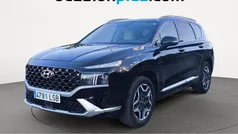 Negro Usado 2021 Hyundai Santa Fe Style SUV | 31.810 € (Buen precio)