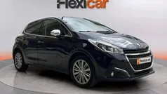 Azul Usado 2017 Peugeot 208 Allure Utilitario | 7490 € (Precio justo)