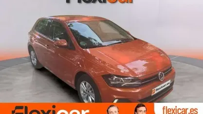 Usado VW Polo Advance 95 CV (69 kW) 2018 Naranja Utilitario