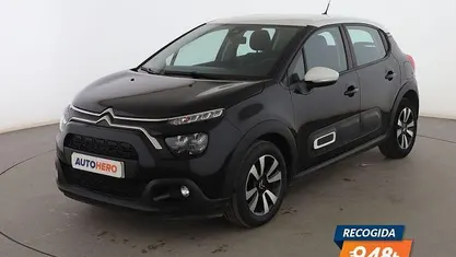 Negro Usado 2022 Citroën C3 Feel Utilitario | 9899 € (Precio justo)