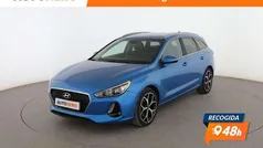 Azul Usado 2017 Hyundai i30 Familiar | 12.399 € (Buen precio)